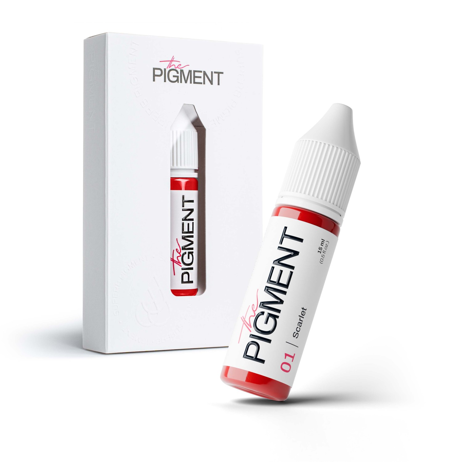 THE PIGMENT ტუჩის პიგმენტი Scarlet 15 მლ.